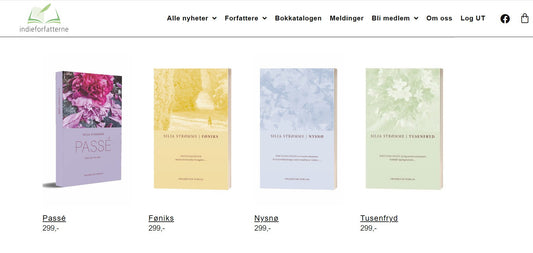 4 bøker registrert hos Indieforfatterne 📚