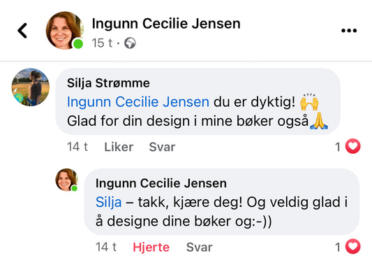 Heldige meg som har en så dyktig designer!