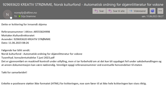 Sendt søknad til kulturrådets automatiske innkjøpsordning: Tusenfryd (2.bok i dikt-trilogien Skimmer)